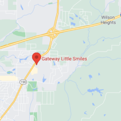 Map showing location of Gateway Little Smies Collinsville location